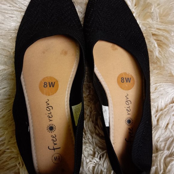 Free Reign, Women Flat shoes, Black, 8 US - Picture 3 of 6